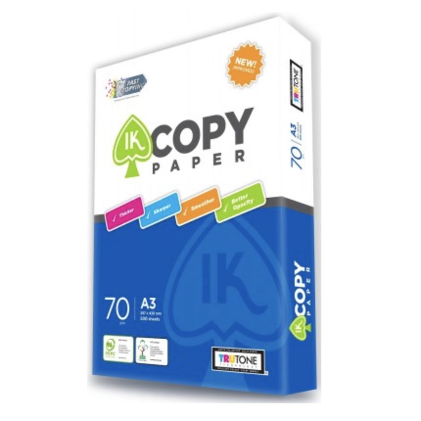 IK Copy Copier Paper 70gsm A3
